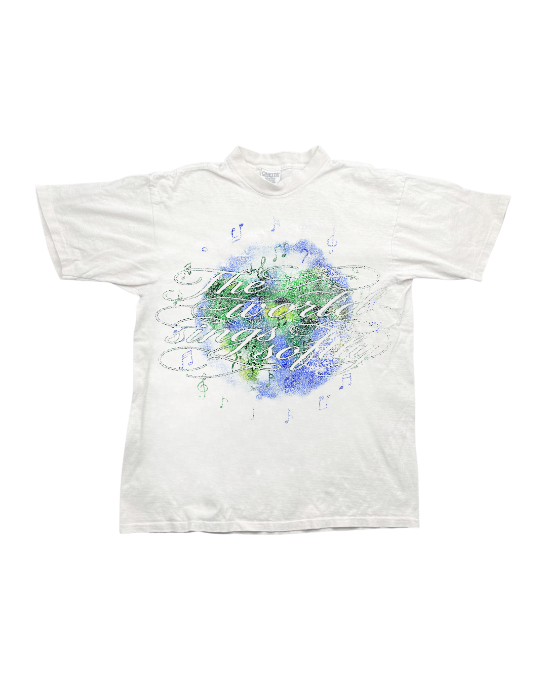 "THE WORLD SINGS SOFTLY" TEE